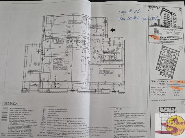 Nowoczesny apartament 59,4 m² z tarasem centrum Radomia