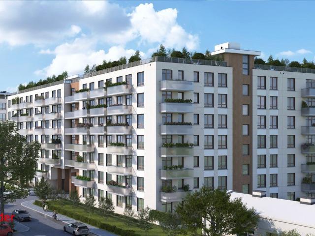 Nowoczesne 2 pokoje z ogrodem na dachu i garażem