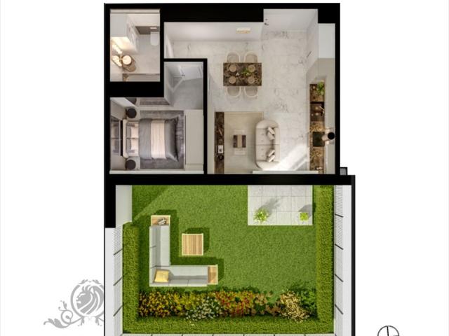 Nowoczesne 2 pokoje z ogrodem, smart house, garaż