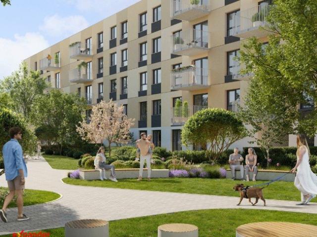 Nowoczesne 2 pokojowe mieszkanie 44 m² z balkonem w Łodzi