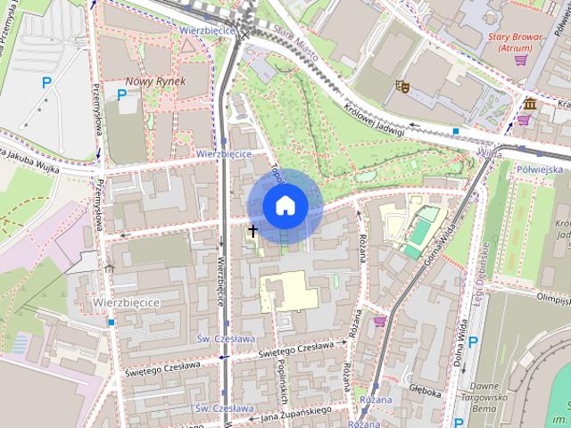 Nowoczesne 2 pokojowe mieszkanie 27 m² w centrum Poznania