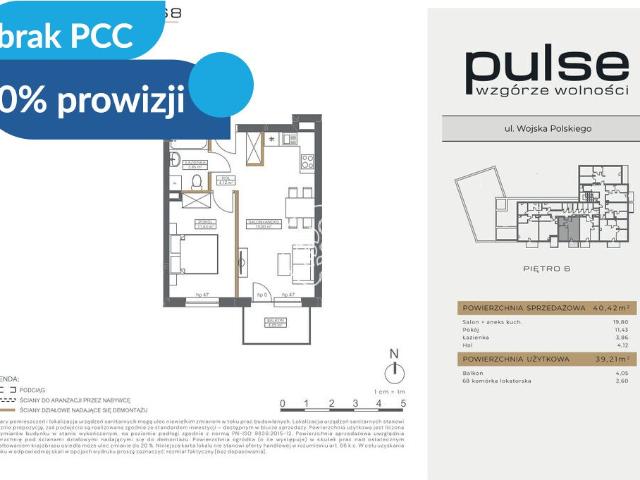 Nowoczesne 2 pokojowe mieszkanie 39,27 m² w Bydgoszczy zapraszam