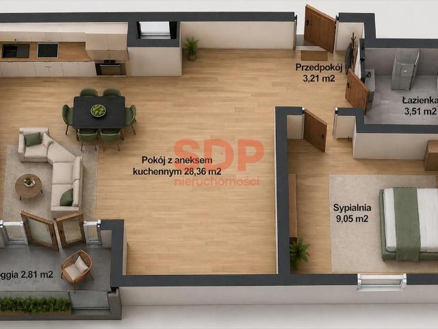 Nowoczesne 2 pokojowe mieszkanie w centrum Wrocławia zapraszam