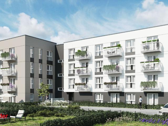 Nowoczesne 2 pokojowe mieszkanie w Rokitkach, 35,26 m²