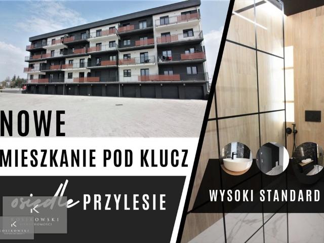 Nowoczesne 2 pokojowe mieszkanie z balkonem i wysokim standardem