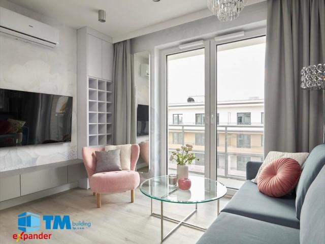 Nowoczesne 2 pokojowe mieszkanie z balkonem 57,57 m² w centrum