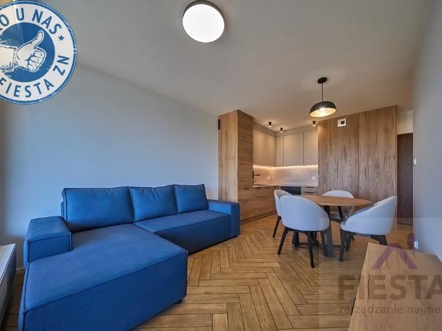 Zapraszam do wynajęcia nowoczesnego 2 pokojowego mieszkania z balkonem i garażem