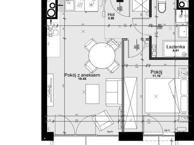 Nowoczesne 2 pokojowe mieszkanie z balkonem i garażem zapraszam