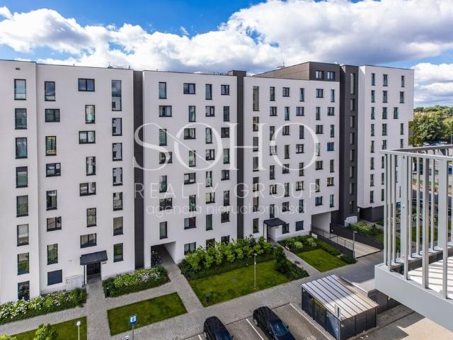 Nowoczesne 2 pokojowe mieszkanie z balkonem i miejscem garażowym