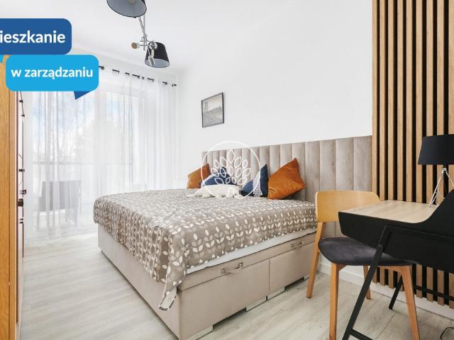 Nowoczesne 2 pokojowe mieszkanie z balkonem i miejscem postojowym