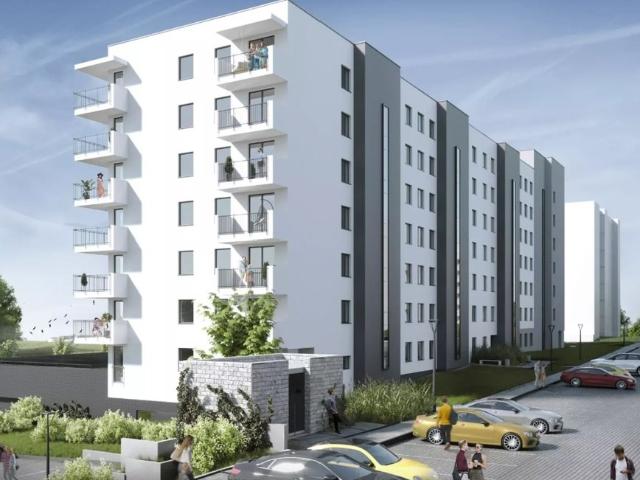 Nowoczesne 2 pokojowe mieszkanie z balkonem i miejscem parkingowym