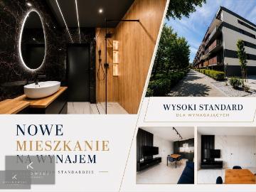 Nowoczesne 2 pokojowe mieszkanie z balkonem i piwnicą