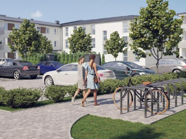 Nowoczesne 2 pokojowe mieszkanie z balkonem Dominów