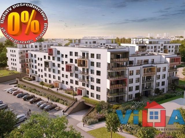 Nowoczesne 2 pokojowe mieszkanie z balkonem w centrum