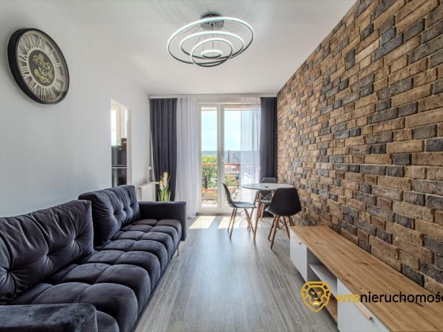 Nowoczesne 2 pokojowe mieszkanie z balkonem w Krzykach