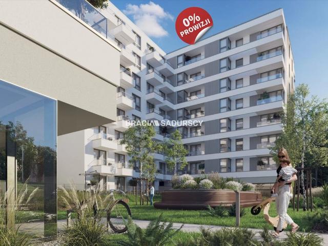 Nowoczesne 2 pokojowe mieszkanie z balkonem w Krakowie