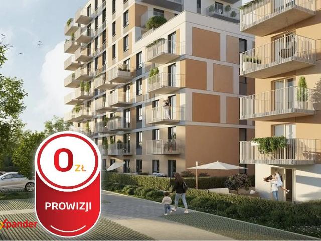 Nowoczesne 2 pokojowe mieszkanie z tarasem i ogródkiem