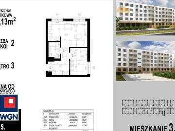 Nowoczesne 2 pokojowe mieszkanie z windą od dewelopera