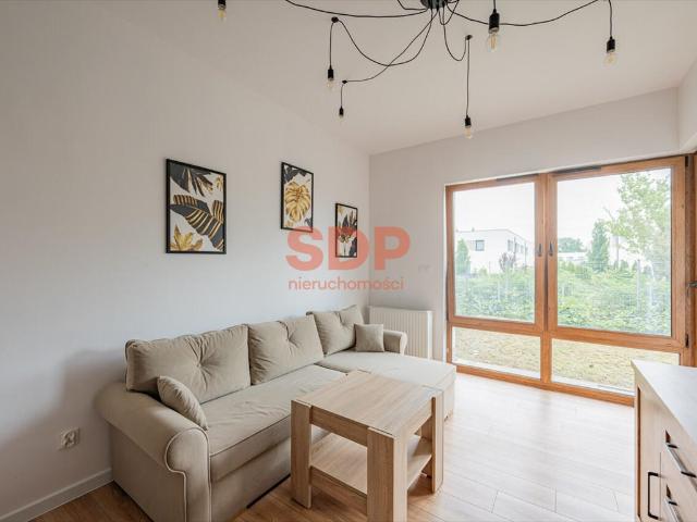 Nowoczesne 2 pokojowe mieszkanie z zielonym tarasem 28,8 m²