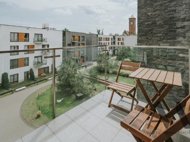 Nowoczesne 2 pokojowe z balkonem w centrum Krakowa