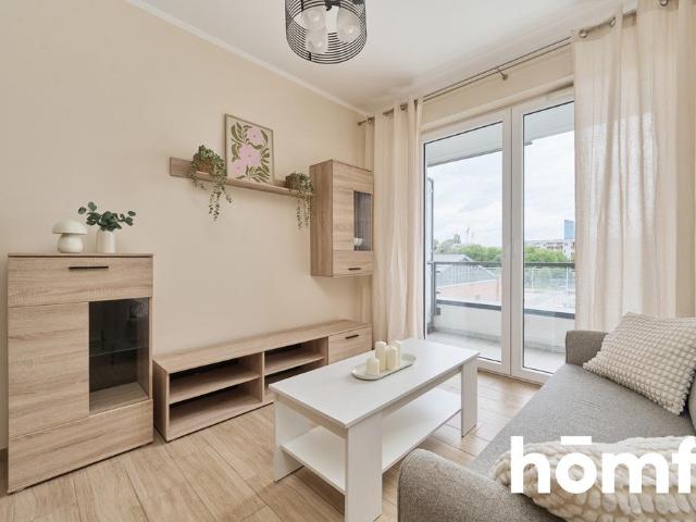 Nowoczesne 2 pokojowe z balkonem, garażem i komórką
