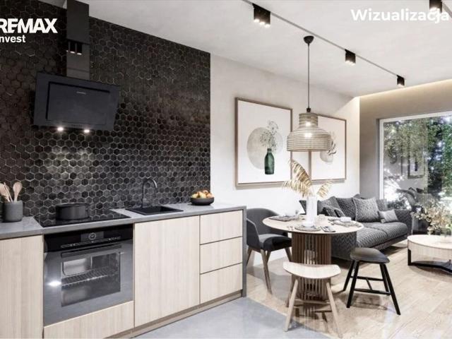 Na sprzedaż nowoczesne 2 pokojowe z balkonem i garderobą 43 m²