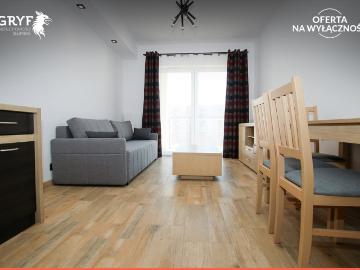 Nowoczesne 2 pokojowe z balkonem, pełne wyposażenie