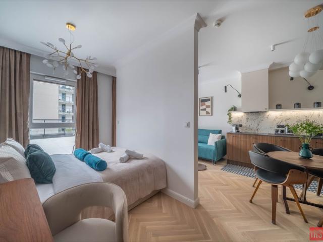 Nowoczesne 35 m² z dużym tarasem w Mokotowie polecam!