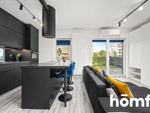 Nowoczesne 35,18 m² z ogrodem w Krakowie