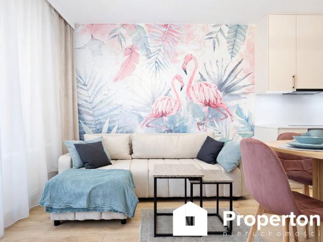 Nowoczesne 35,5 m² z balkonem, wysoki standard, cicha okolica