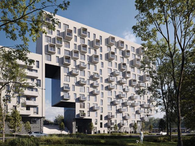 Polecam nowoczesne 36,74 m² w inwestycji z ogrodami i garażem