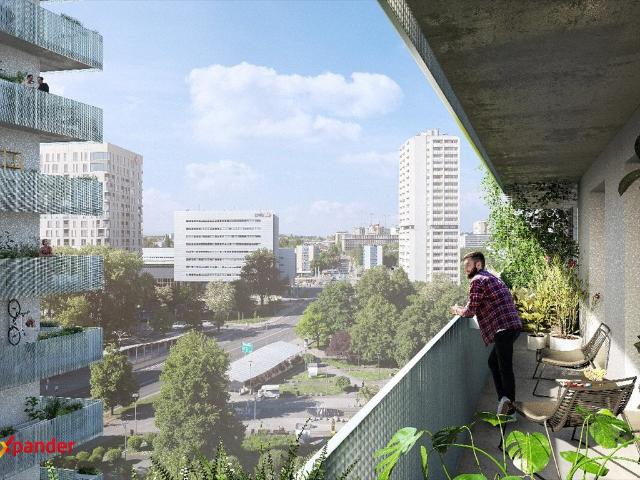 Nowoczesne 38 m² z dużym balkonem w centrum Katowic