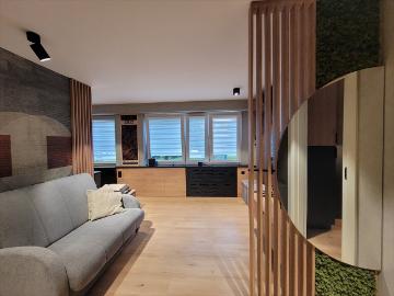 Nowoczesne 32 m² apartament z klimatyzacją i niskimi opłatami