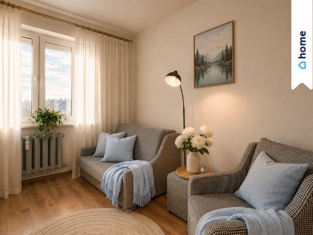 Nowoczesne 32 m² na 10. piętrze z balkonem i pełnym wyposażeniem