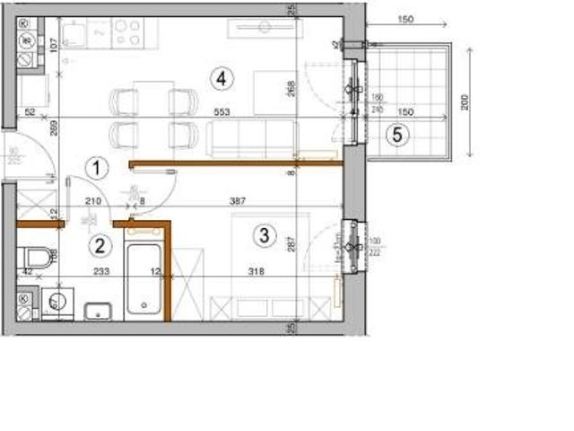 Nowoczesne 32 m² w Rembertowie polecam!