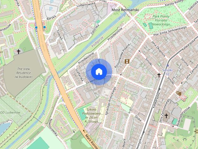 Nowoczesne 3 Pokoje Ostatnie Piętro balkon Podgórze