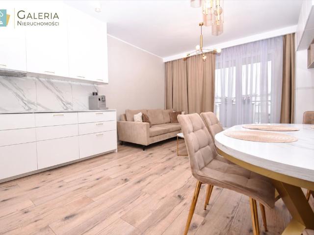 Nowoczesne 3 pokoje z balkonem gotowe do wprowadzenia