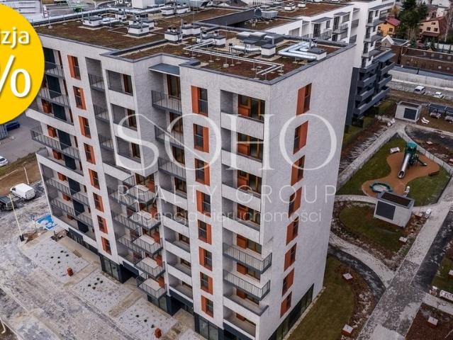 Nowoczesne 3 pokojowe mieszkanie z balkonem w inwestycji BONA