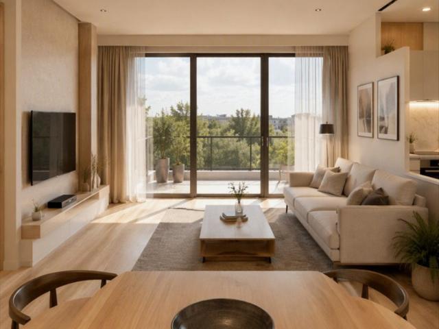 Nowoczesne 3 pokojowe mieszkanie 43,39 m² w Koninie loggia
