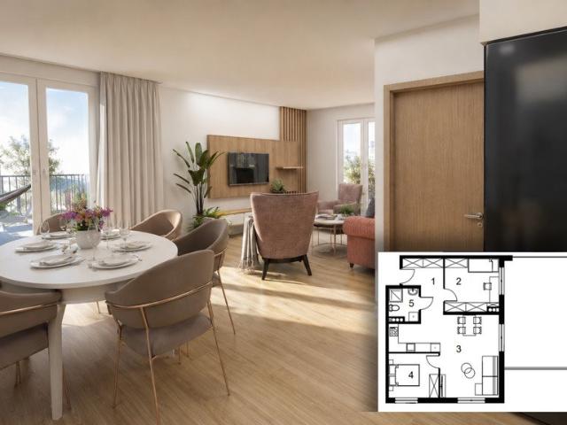 Nowoczesne 3 pokojowe mieszkanie 59,3 m² z tarasem polecam!