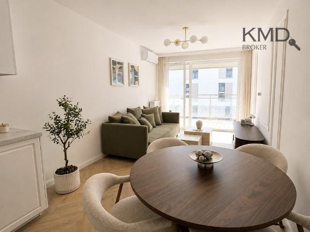 Nowoczesne 3 pokojowe mieszkanie 59 m² z balkonem, klimatyzacją i komórką w Lublinie