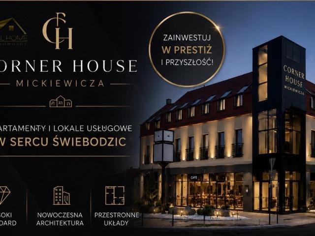 Polecam nowoczesne 3 pokojowe mieszkanie premium w Świebodzicach
