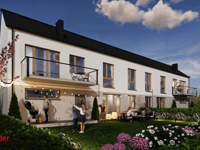 Nowoczesne 3 pokojowe mieszkanie z ogrodem 52 m² w Siechnicach