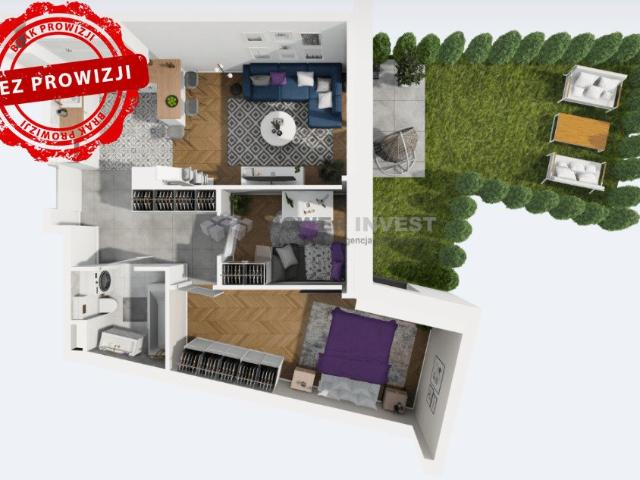 Nowoczesne 3 pokojowe mieszkanie z ogródkiem i smart home polecam!