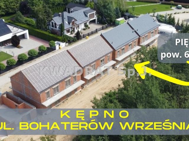 Nowoczesne 3 pokojowe mieszkanie z ogródkiem w Kępnie