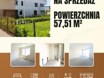 Nowoczesne 3 pokojowe mieszkanie z balkonem i garażem