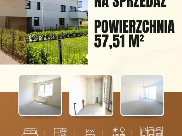 Nowoczesne 3 pokojowe mieszkanie z balkonem i garażem