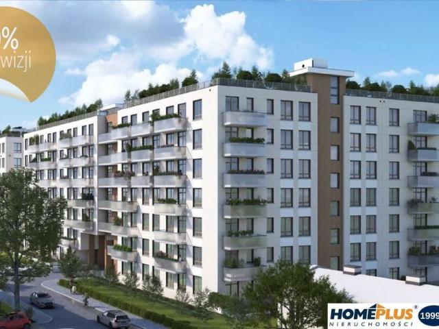 Nowoczesne 3 pokojowe mieszkanie z balkonem i garażem