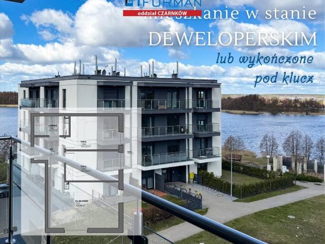 Nowoczesne 3 pokojowe mieszkanie z balkonem i garażem