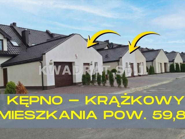 Nowoczesne 3 pokojowe mieszkanie z balkonem 59,80 m² w Kępnie